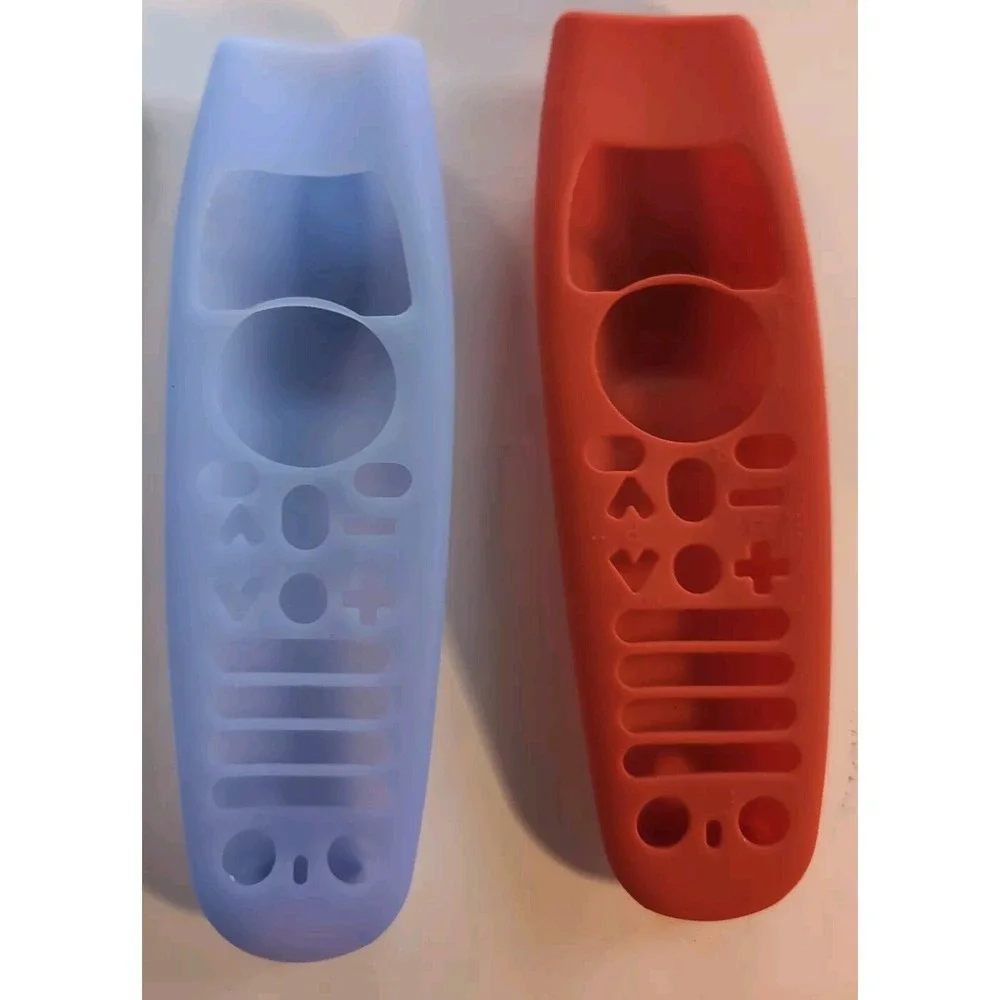 2 Pack Silicone‎ Lg Smart Remote Red And Blue
